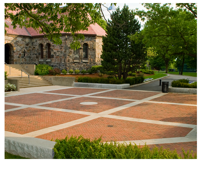 Brick and Granite Plaza